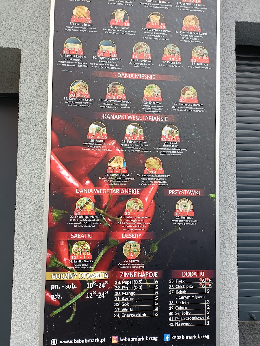 Menu Kebab Mark-6